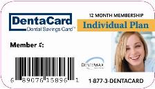DentaCard Discount Dental Plan Membership Cards